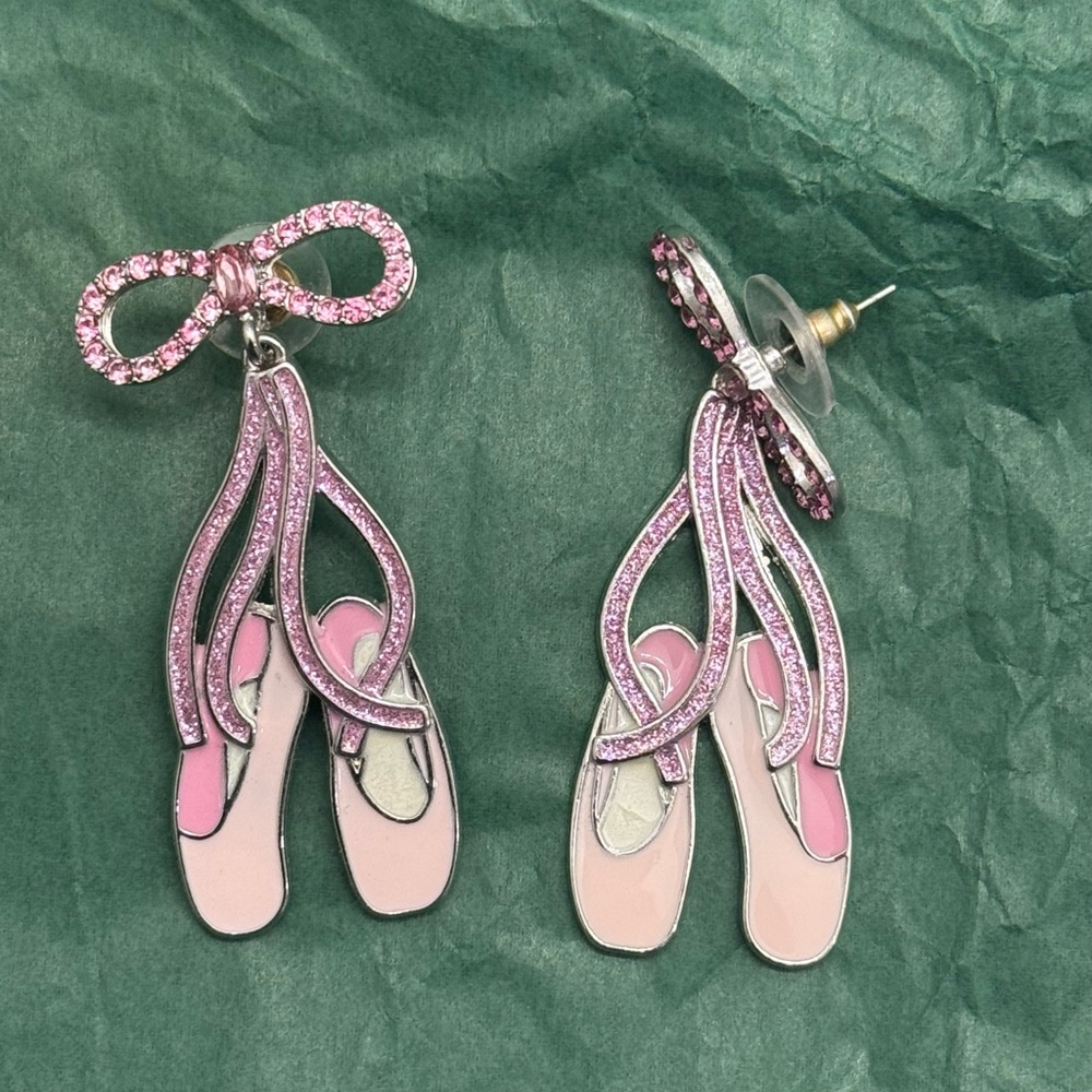 Baublebar sugar-fix ballet earrings. Like new, only worn once or twice.